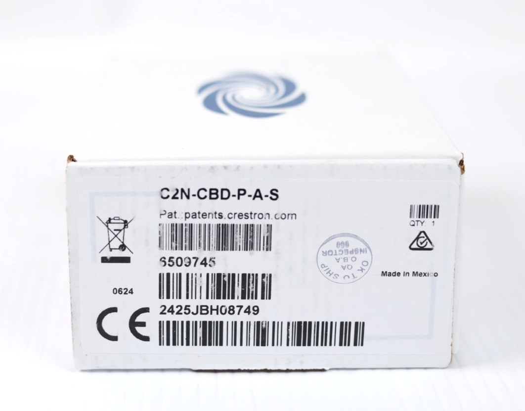 Crestron C2N-CBD-P-A-S Cameo Wireless Keypad w/infiNET, Almond w303