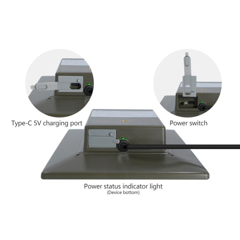 For Outdoor Solar Charging System for Trail Camera Includes All Adapters