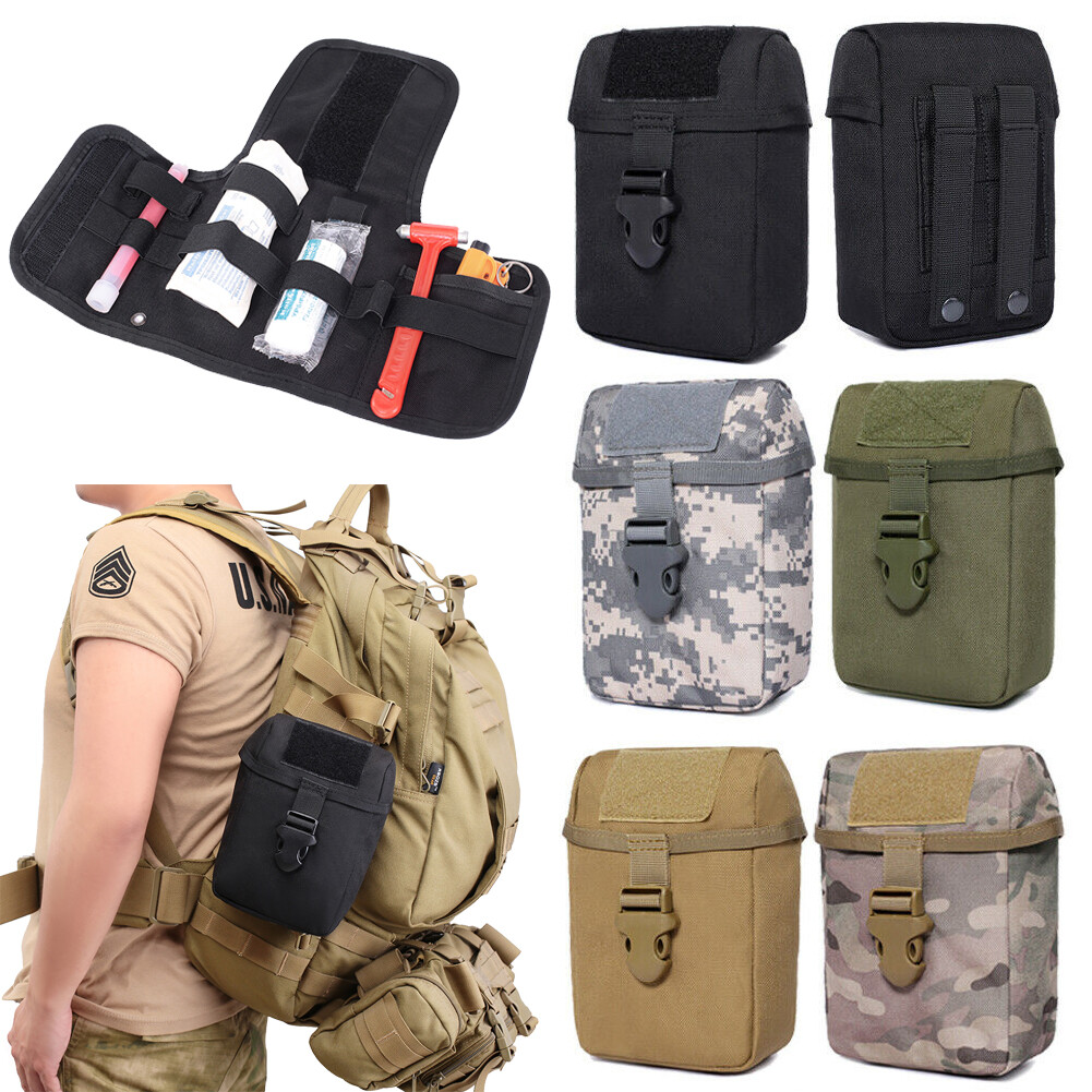 Tactical Molle First Aid Kit Medical Pouch Outdoor Camping Emergency Tools Bag