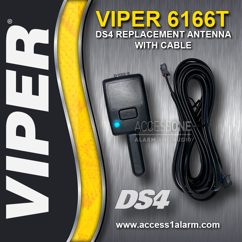 Viper 6166T Antenna With Cable for DS4V, DS4VP, DS3, DS3+, DS4, DS4+ Systems