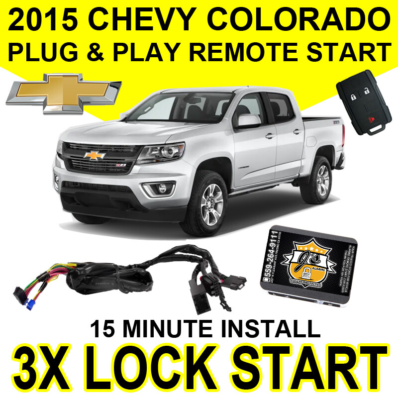 2015 CHEVROLET COLORADO PLUG & PLAY REMOTE START DIY PLUG IN INSTALL CHEVY