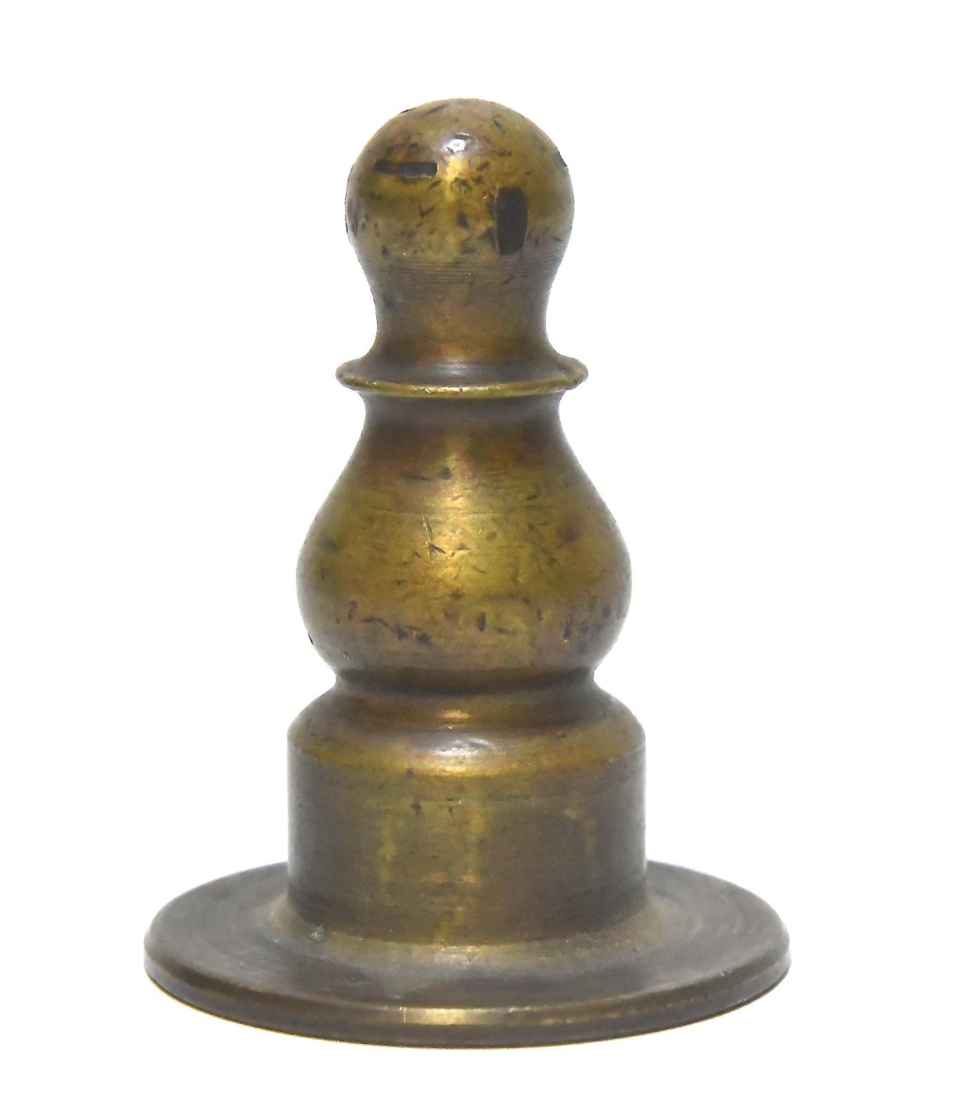 VINTAGE SOLID DECORATIVE FINIAL 7/16 THREAD