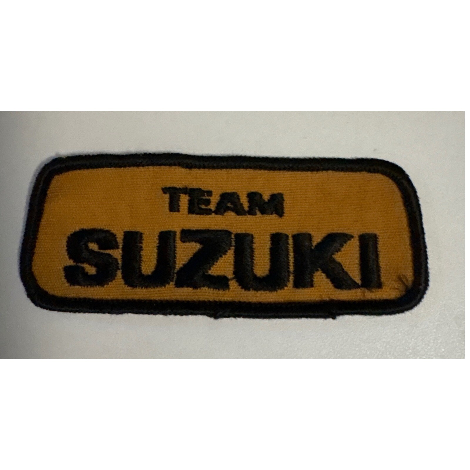 Team Suzuki Patch Embroidered Badge Racing Motorcycle Biker Applique