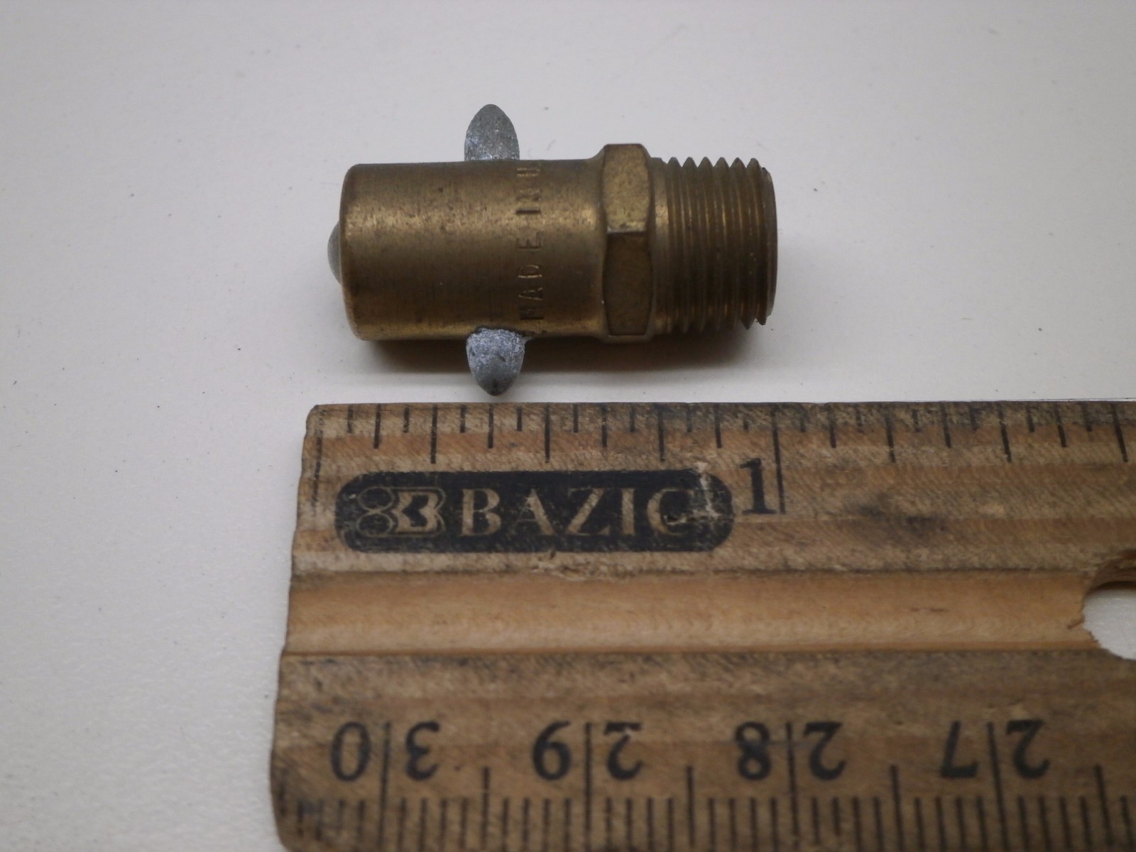 Alemite Pin-Type Brass Grease Nipple 3/8"