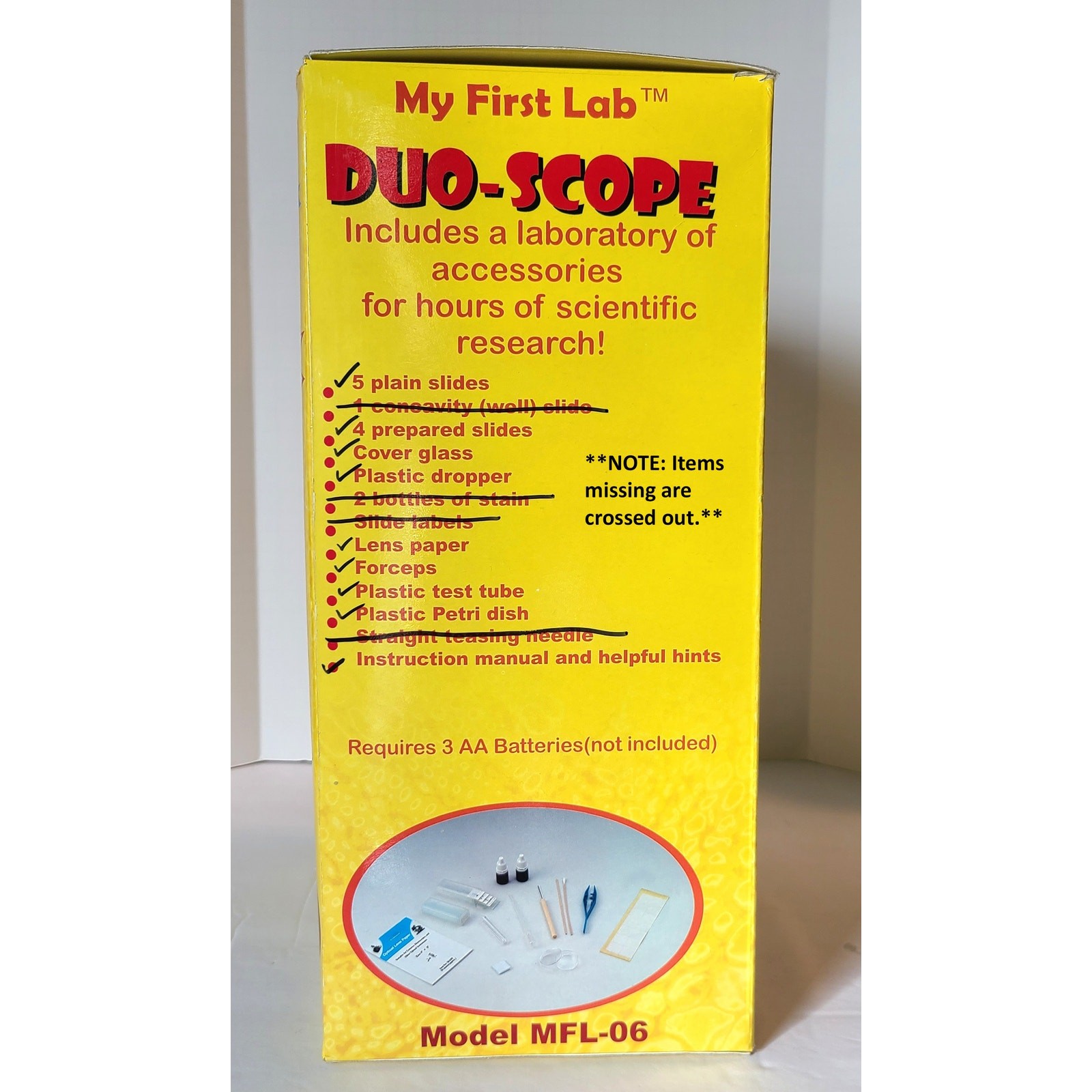 My First Lab Duo-Scope Microscope MFL-06 Children Student Beginner Science STEM