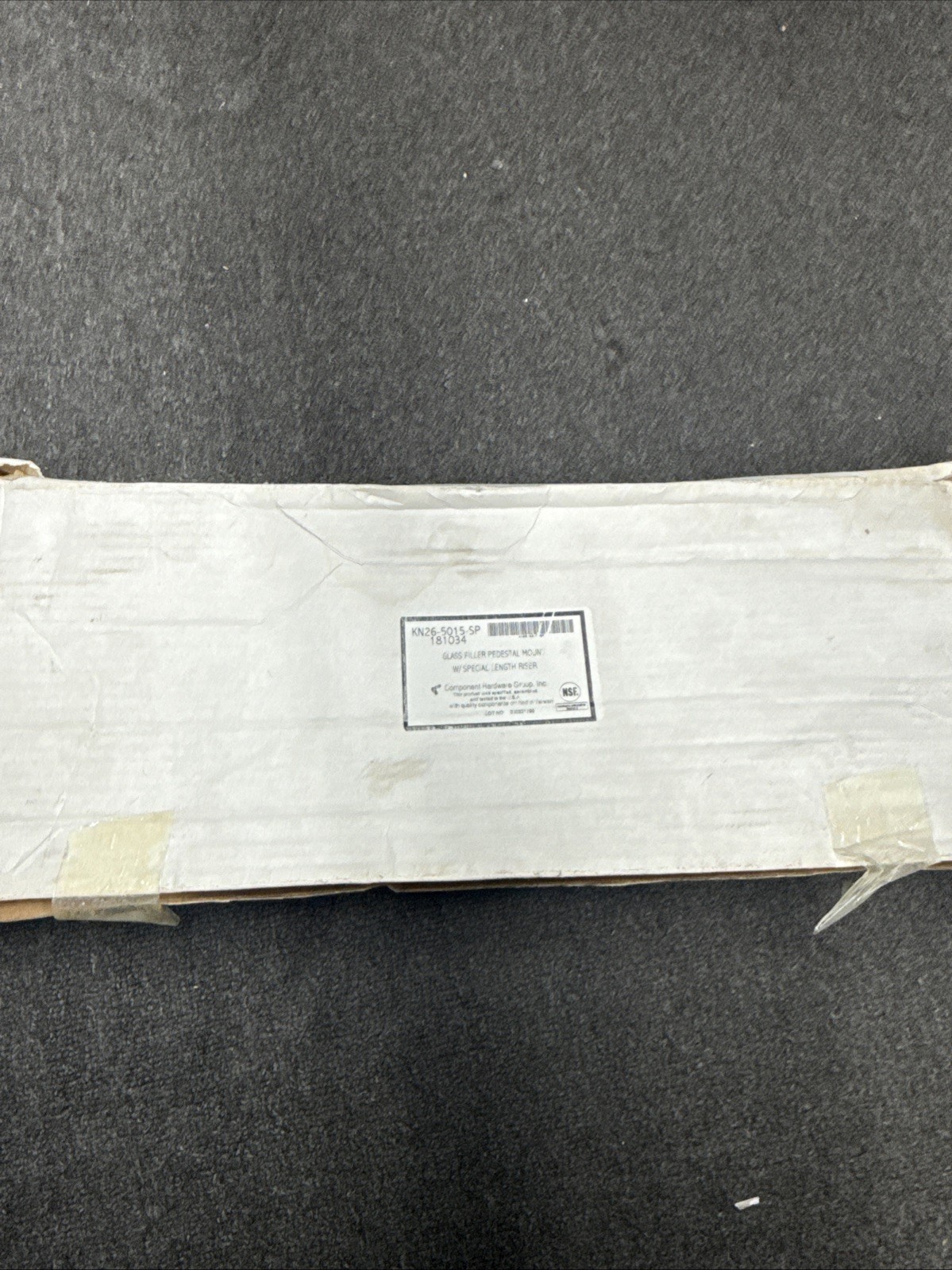 Glass FILLER PEDESTAL MOUNT   KN26-5015-sp