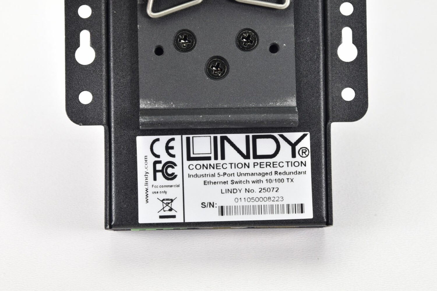 LINDY 25072, Industrial Switch 5 Port