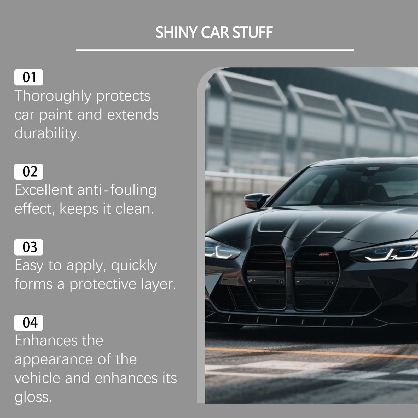2 Pack Car Coating Agent UV Resistant Waterproof Long Lasting Paint Protection