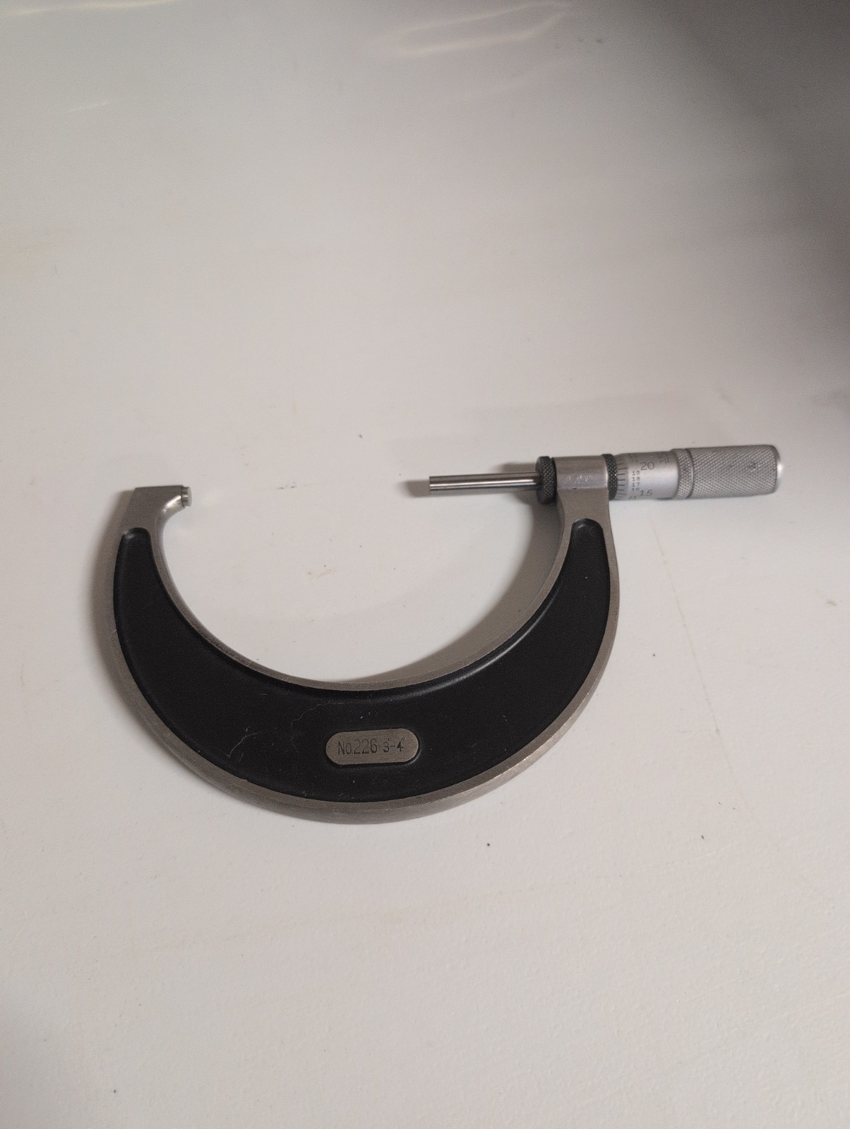 L. S. Starrett No. 436 3-4” Outside Micrometer