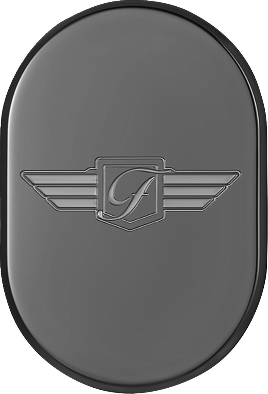 Figurati Logo Left Black Antenna Cover (FD-01-AC-BLK-LT)