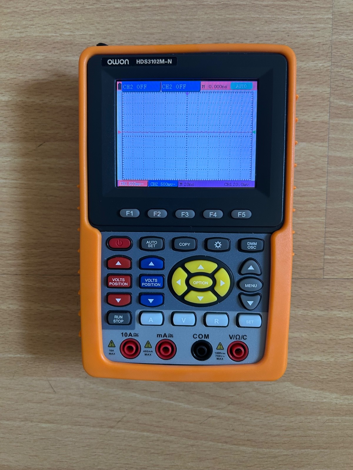 Handheld Digital Storage Oscilloscope Owon HDS3102M-N 2CH 1GS/s 100MHz +Suitcase