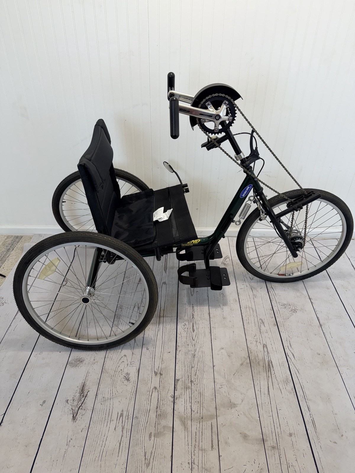 18” W Seat Invacare Top End Excelerator  handcycle 7 speeds Hand Cycle