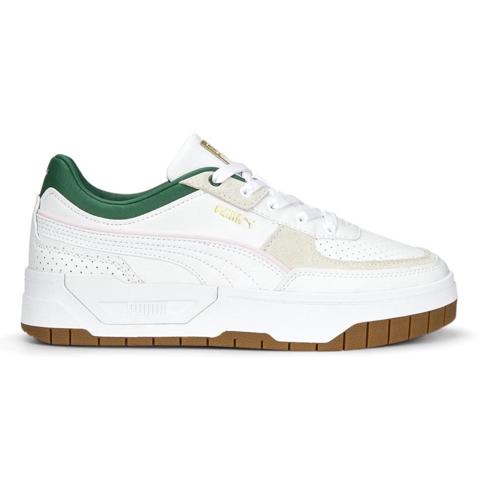 PUMA Cali Dream Preppy Lace Up  Womens White Sneakers Casual Shoes 38987601