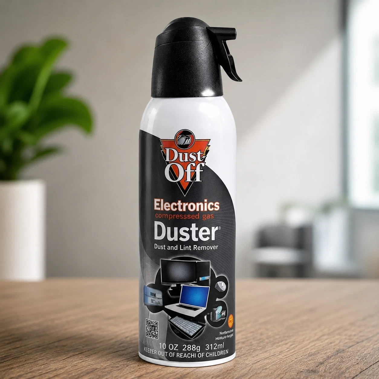 Dust-Off Electronics Compressed Air Duster 10 oz Cans – 1 Pack | Free Shipping