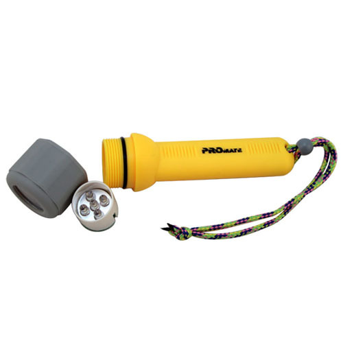 Scuba Dive Snorkeling Mini U-Beam 5 LED Light Torch Backup Flashlight Underwater