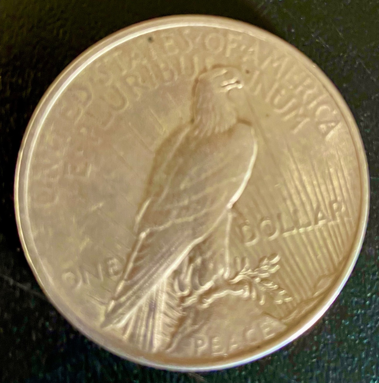 1922 S Peace US Silver Dollar