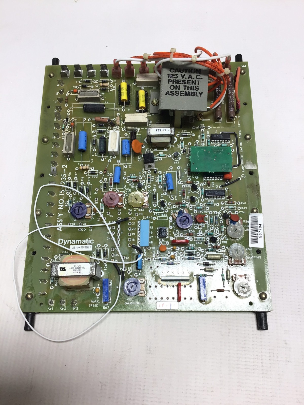 Dynamatic 15-235-2 - MKIII Controller Drive Assembly