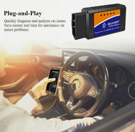 WiFi OBD2 ELM 327 Bluetooth Car Scanner Android iOS IPhone Torque Auto Scan Tool