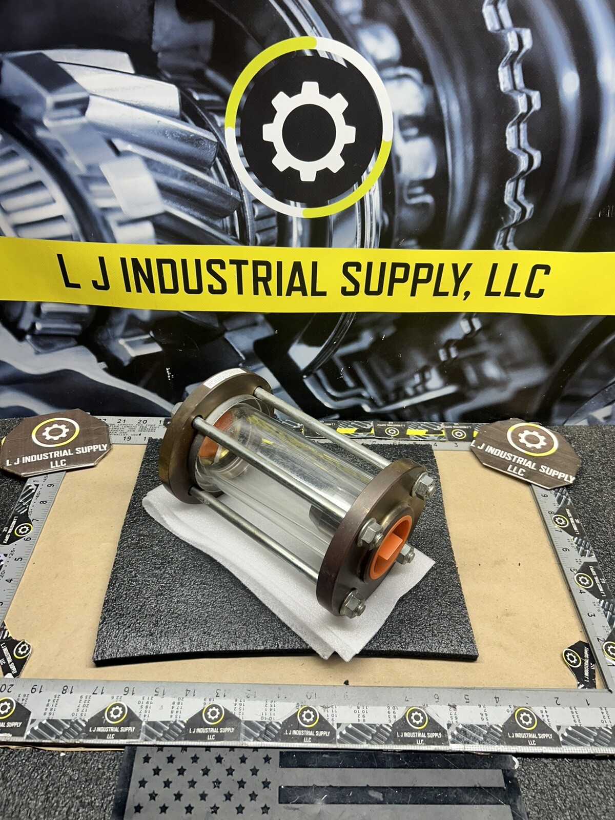 NEW! S&K Ball Flow Indicator Meter 100psig_Air@14.7 PSIA 70F_WARRANTY_FAST SHIP!