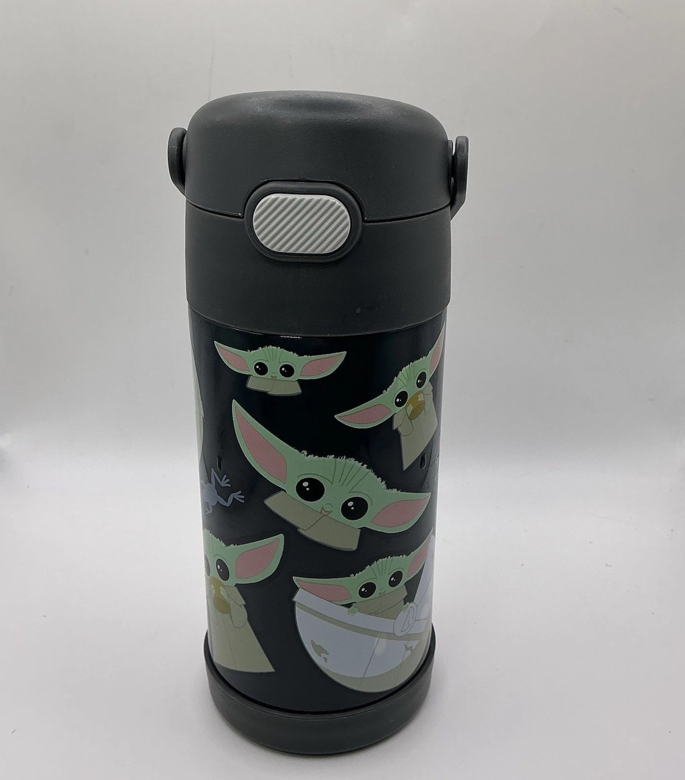 Star Wars The Mandalorian The Child Grogu Thermos Funtainer 12 Ounce Bottle Cup