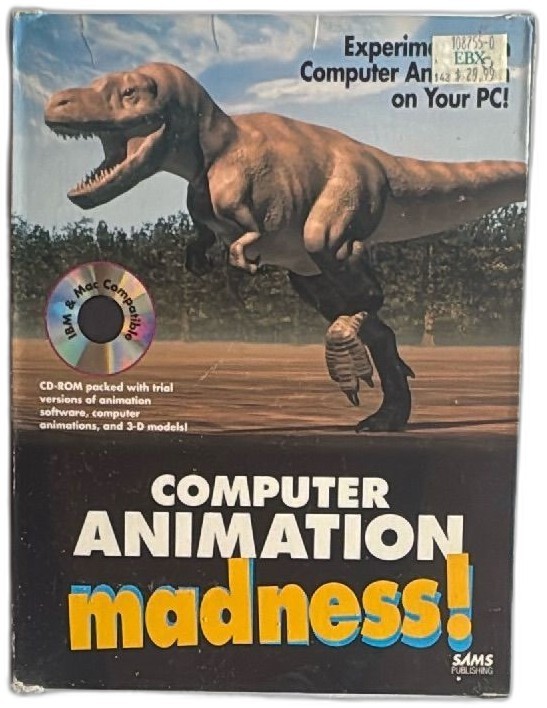 Computer Animation Madness Boxed CD ROM IBM Mac Sams Publishing 3D Animation