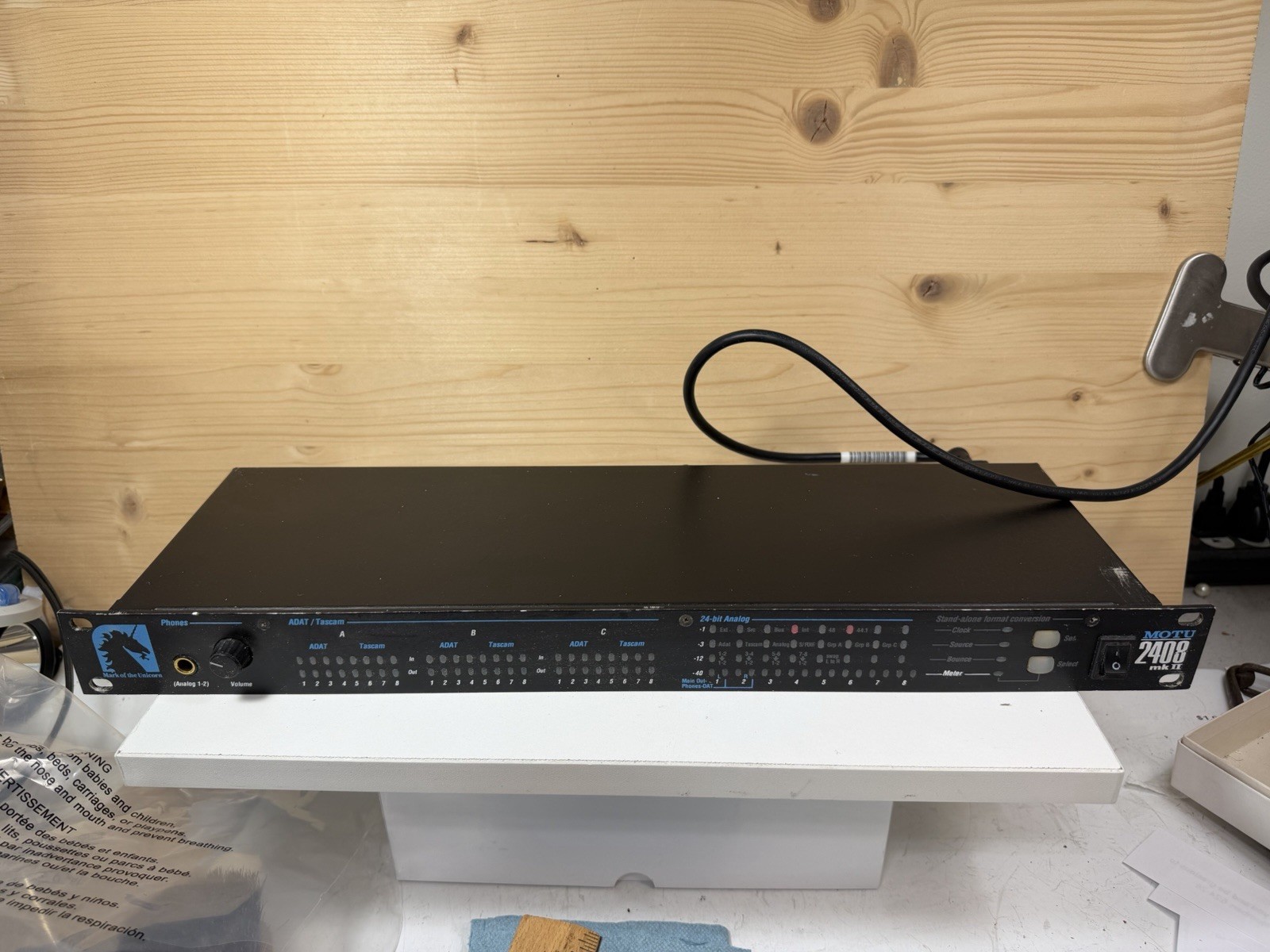 MOTU 2408 MK Audio Recording Interface 2408MK2 Core Audiowire