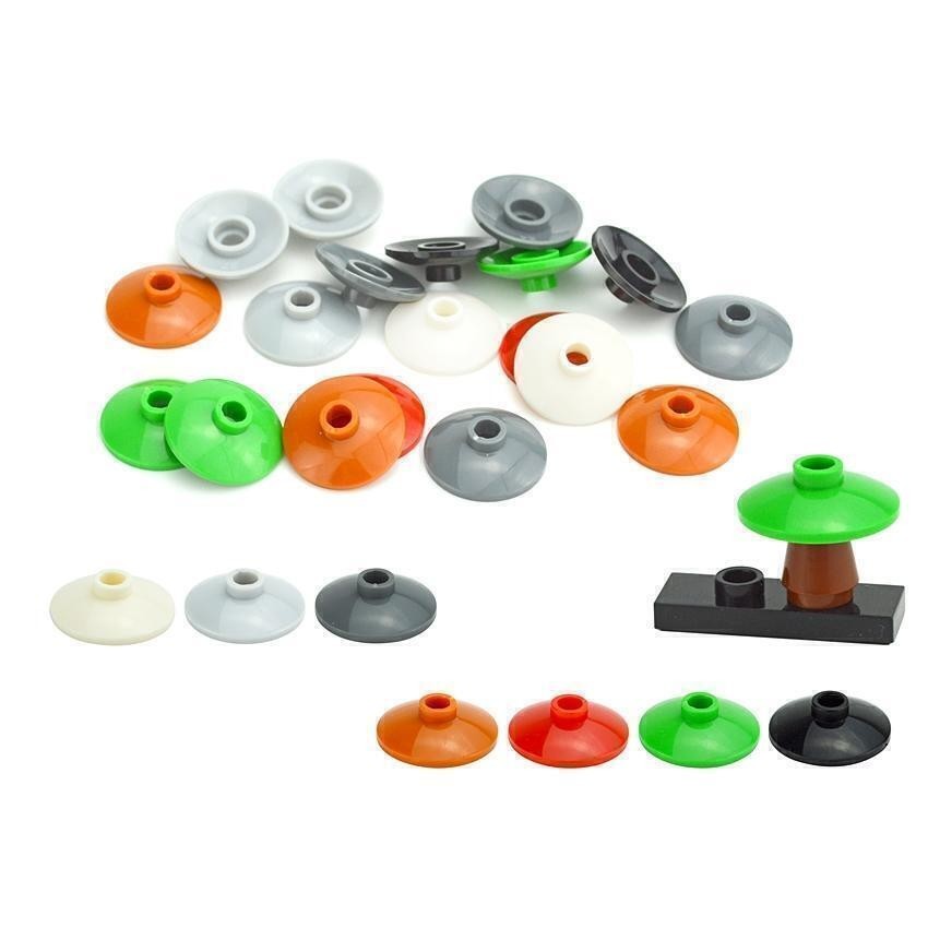 Parts 4740 2x2 Inverted Radar Dish 100 Pieces with Stud for Lego Choose Colors