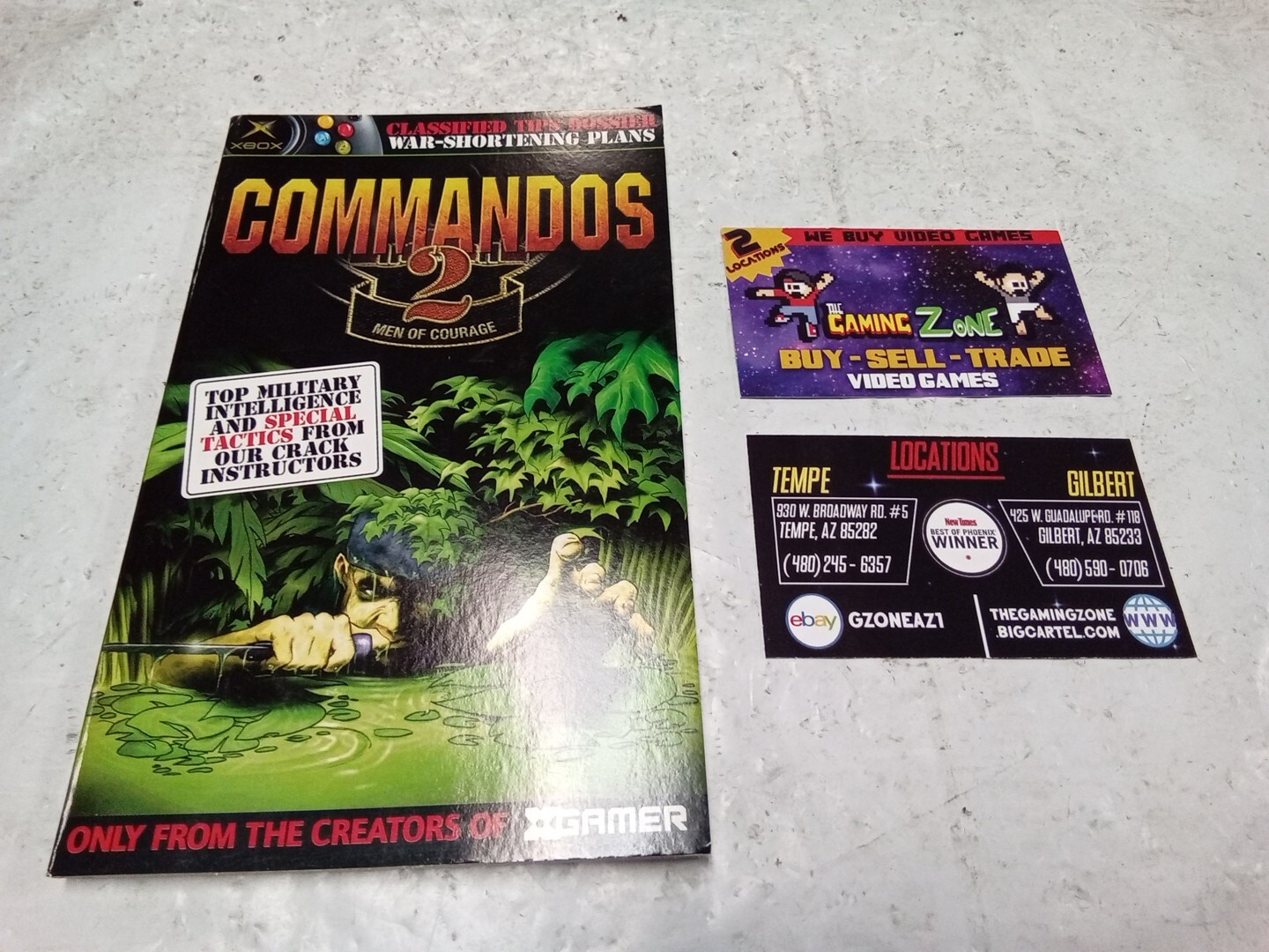 Commandos 2 Men of Courage Classified Tips Dossier **VERY GOOD CONDITION**