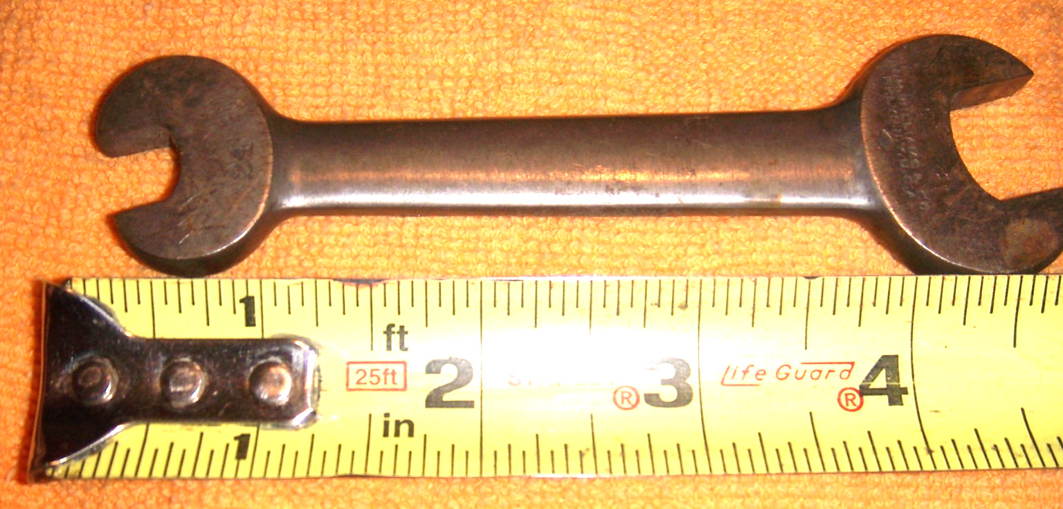 J.M.WILLIAMS #24  3/16" X 5/16" OPEN END WRENCH  USA MADE FREE SHIP