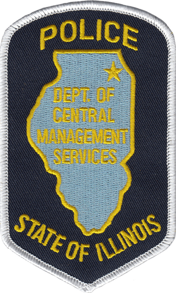 ILLINOIS DEPARTMENT OF CENTRAL MANAGEMENT SERVICES (CMS) POLICE SHOULDER PATC...