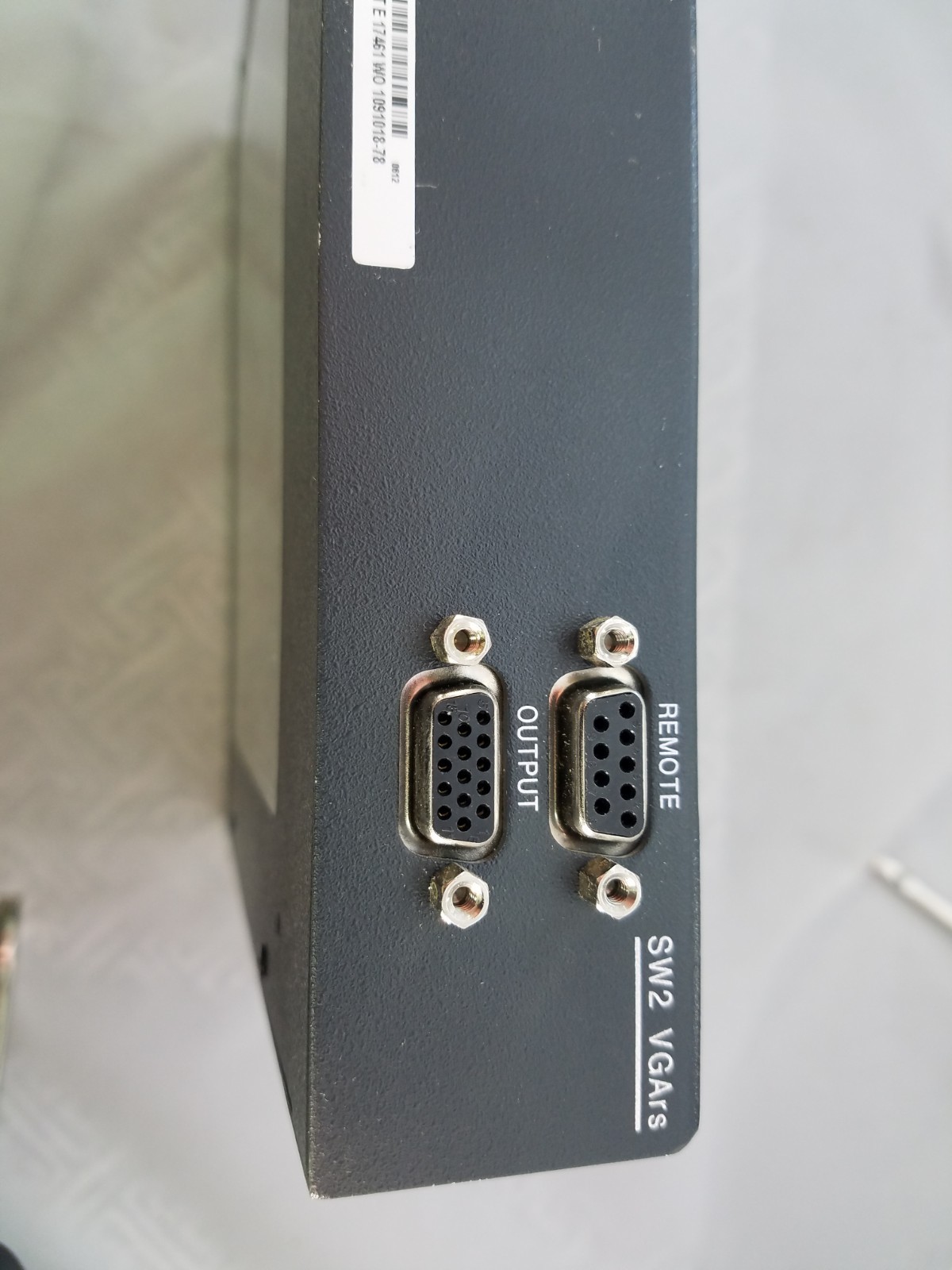 EXTRON, SW2 VGA/Ars, VGA/AUDIO SWITCHER , GUARANTEED