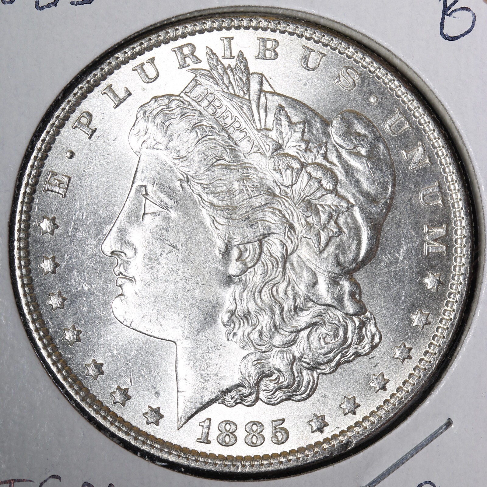 1885 Morgan Silver Dollar BU *UNCIRCULATED* MS E266 KJEM