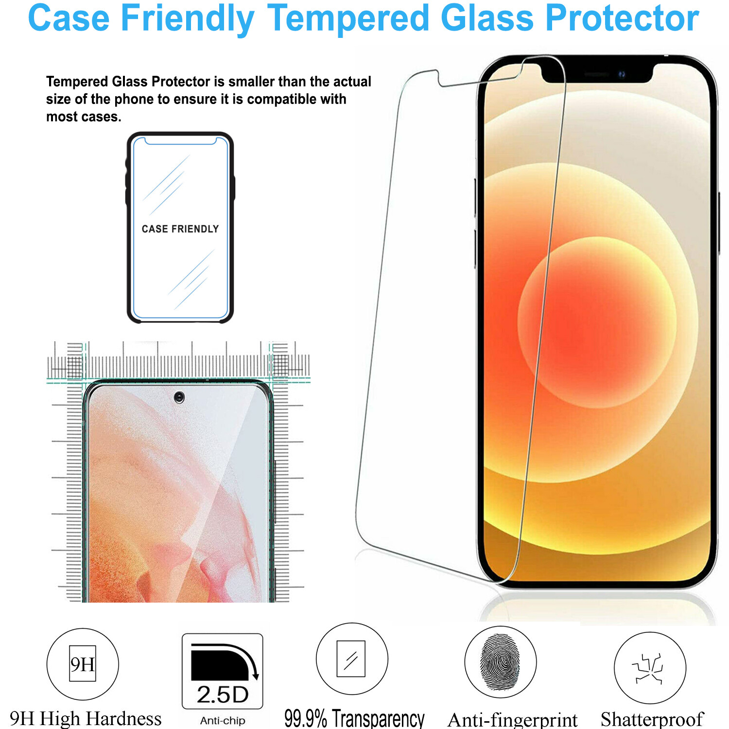 For Samsung Galaxy A42 5G Rugged Phone Case Shockproof Cover + Screen Protector