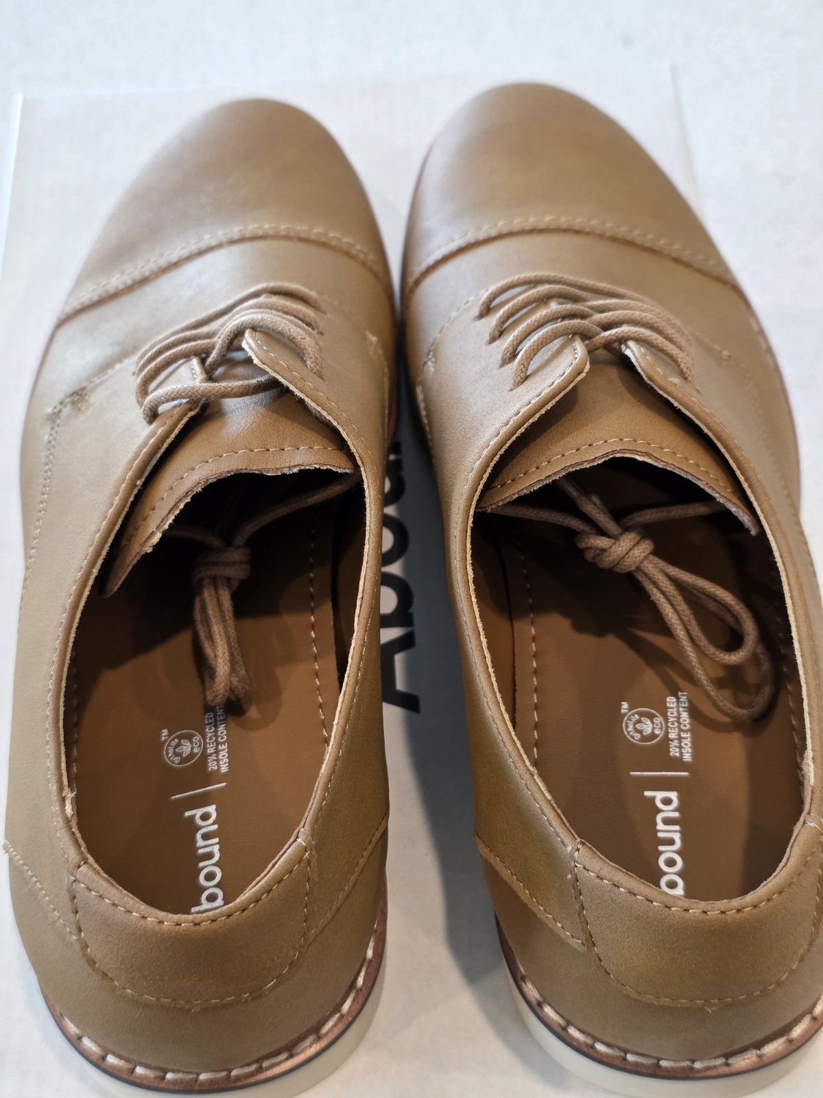 Abound Cap Toe Samson (Tan Golden ) Derby Shoe Sz 8.5M Runs Slightly Big