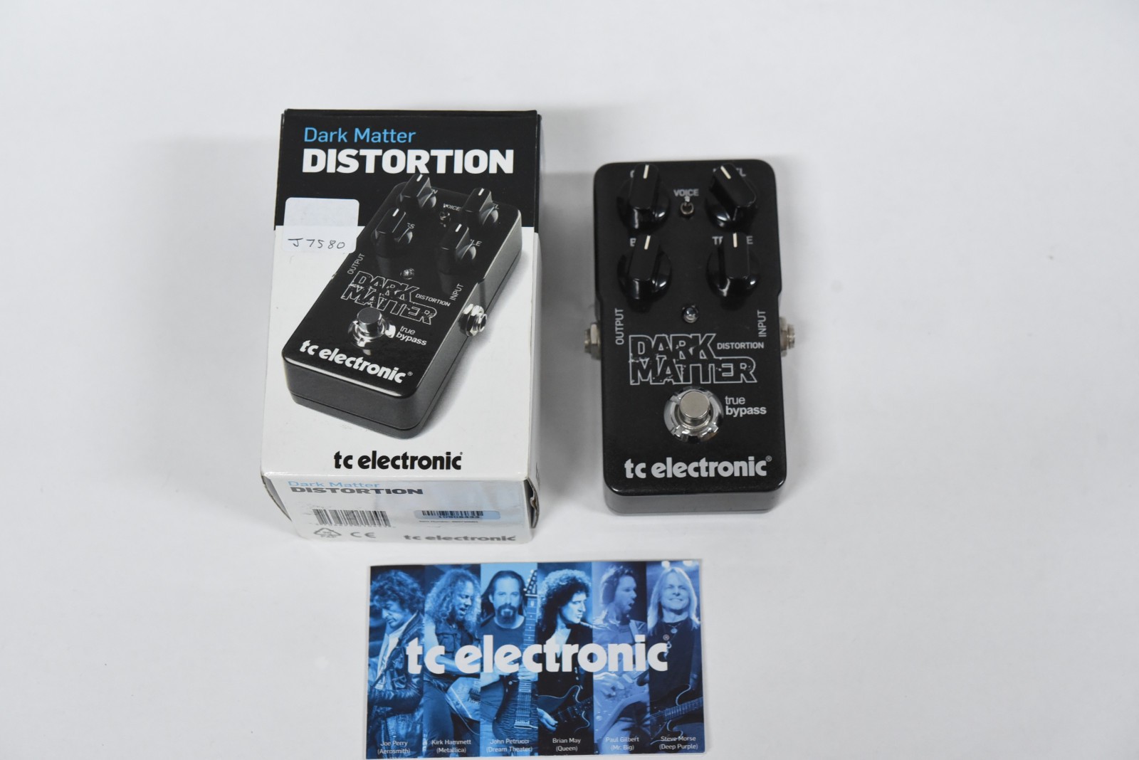 TC Electronic Dark Matter Distortion Guitar Effects Pedal with Box