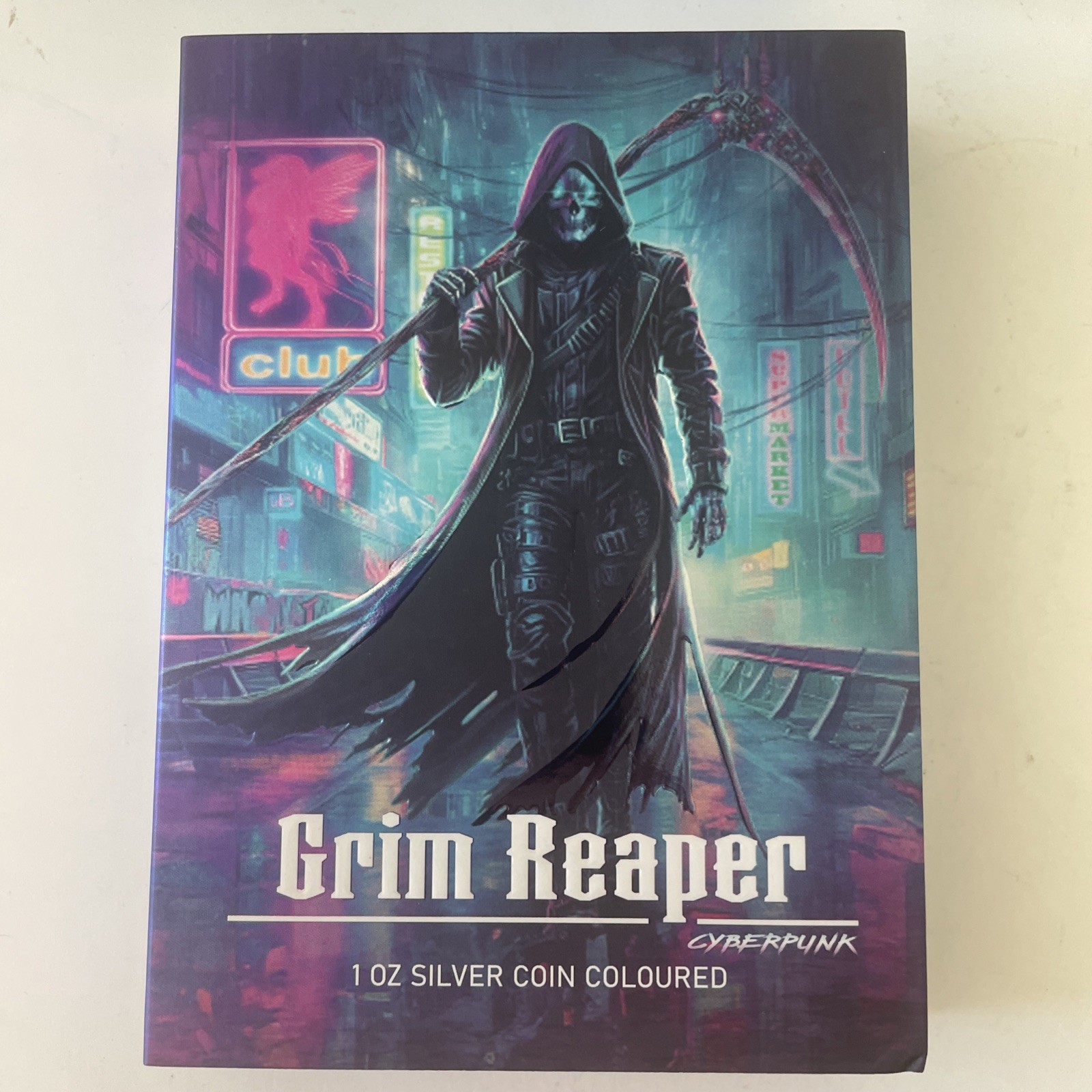 5 Dollar Canada 2023 BU - 1 OZ Grim Reaper Cyberpunk 2023