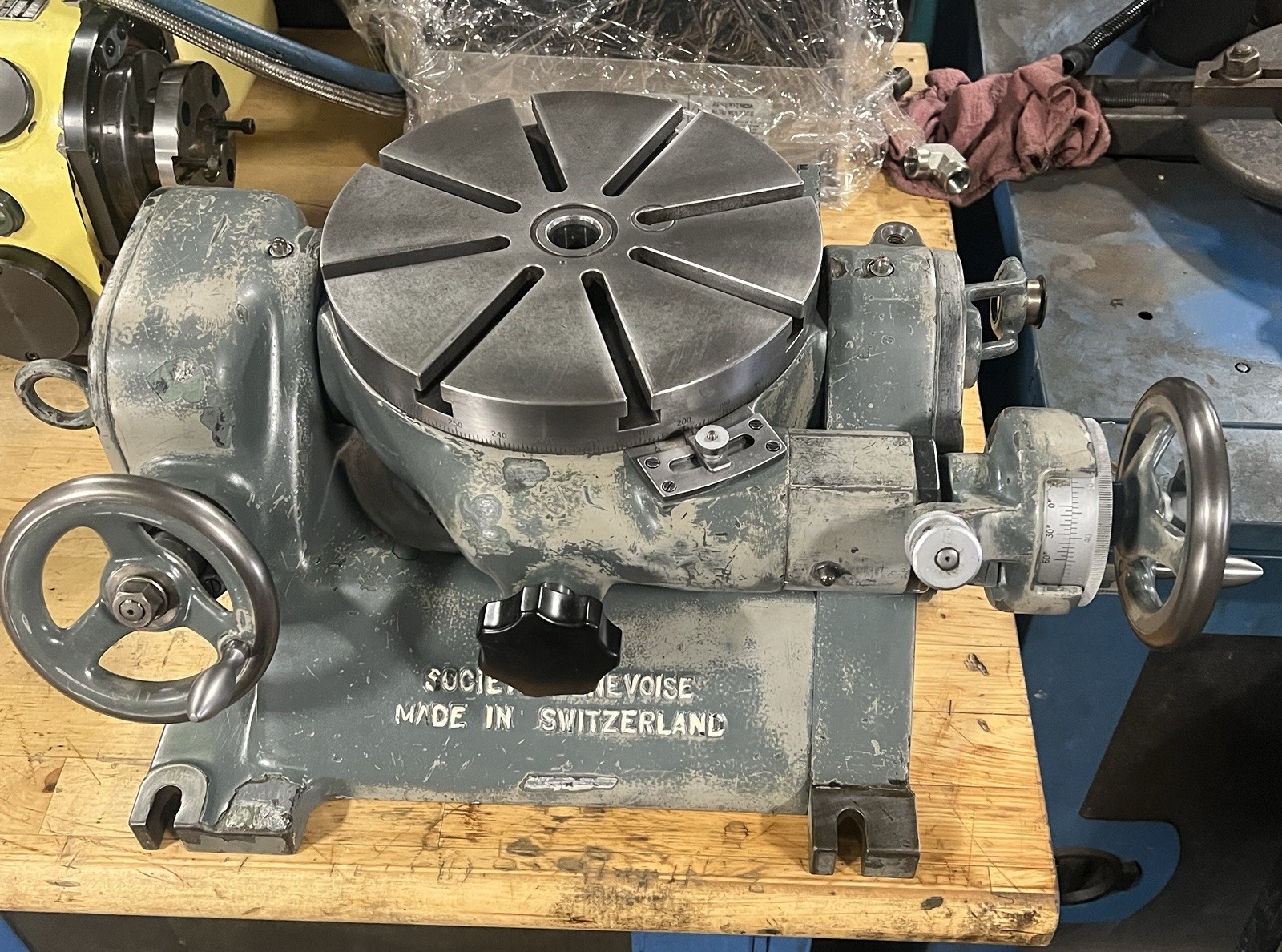 SIP PI-3 Ultra Precision Tilting Rotary Table