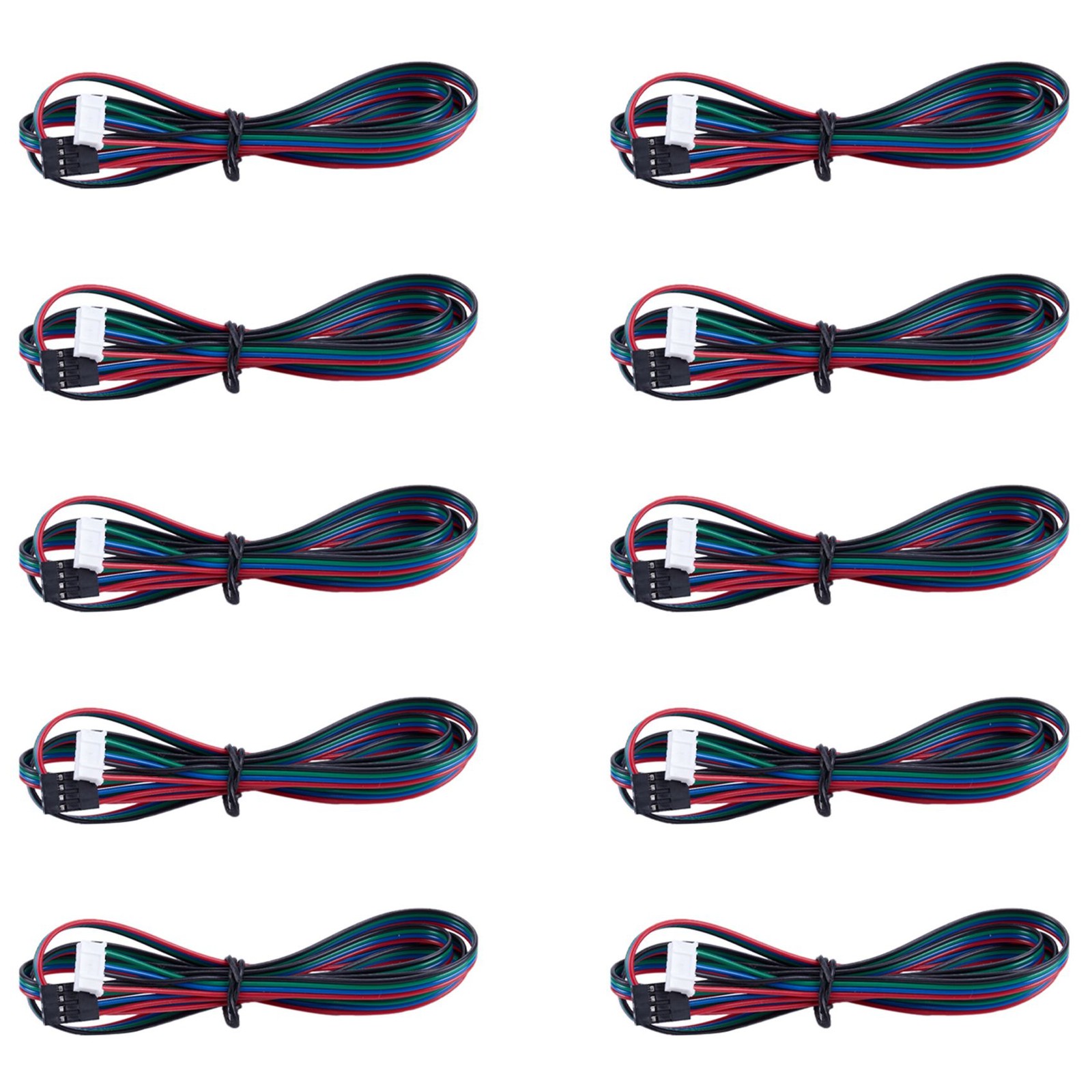 10X Advanced NEMA 17 Step Motor Cable 1M 4 6 Pin 3D Printer N1U6