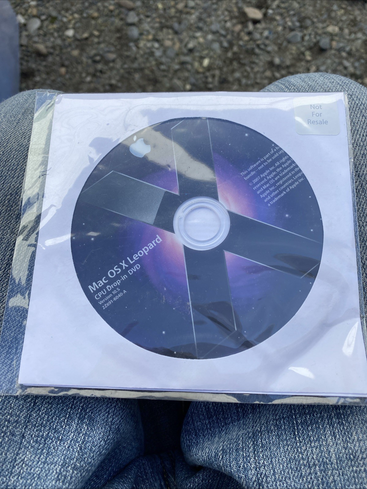 Apple Mac OS X Version 10.5 Leopard 2007 V9 NOS sealed Cpu Drop In Kit Only