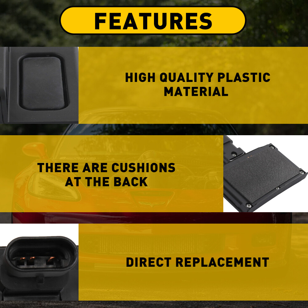 2*For 2005-2013 C6 Corvette Genuine Interior Door Release Switch Button 10362041