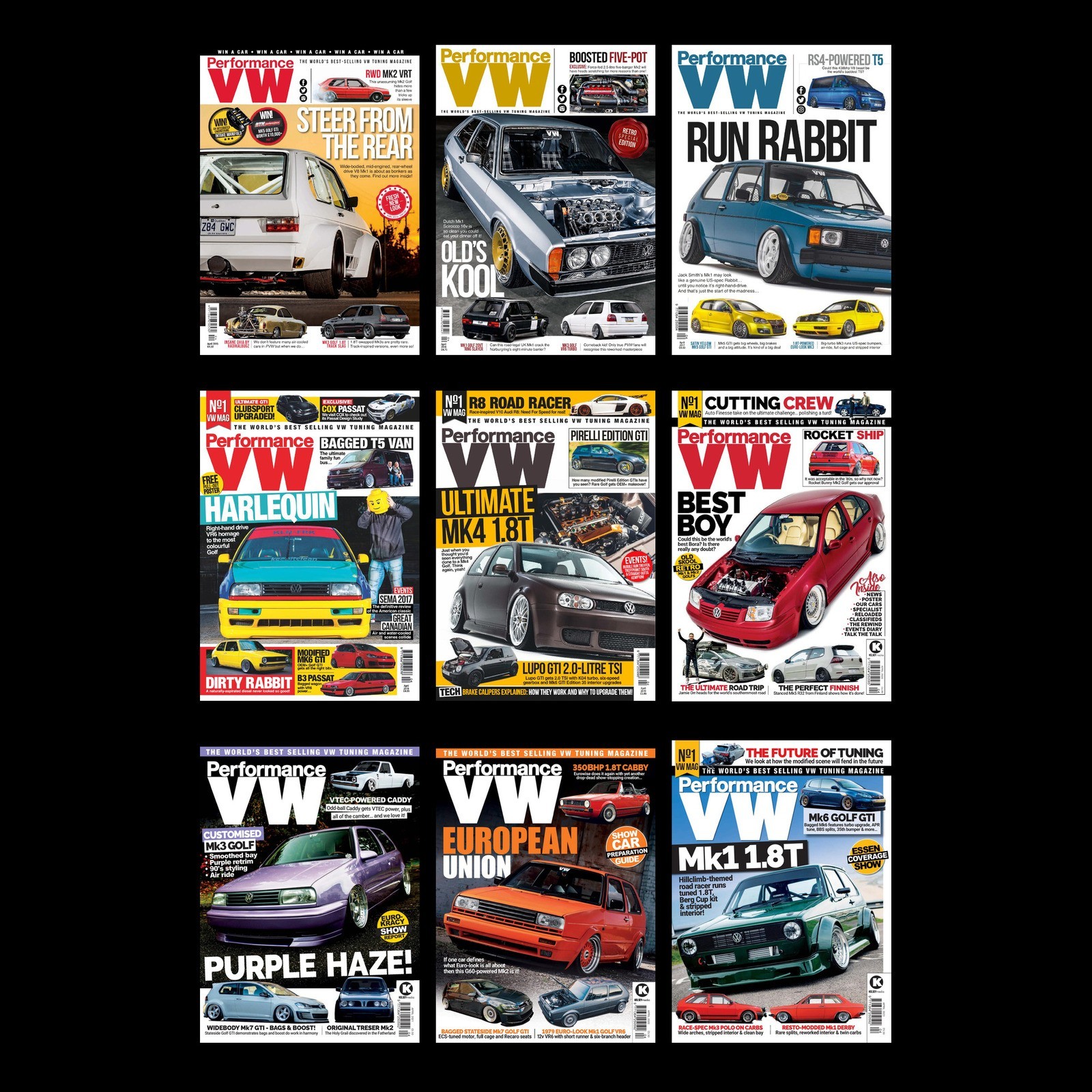 Performance VW magazine 132 issues & 4 specials on USB + immediate bonus