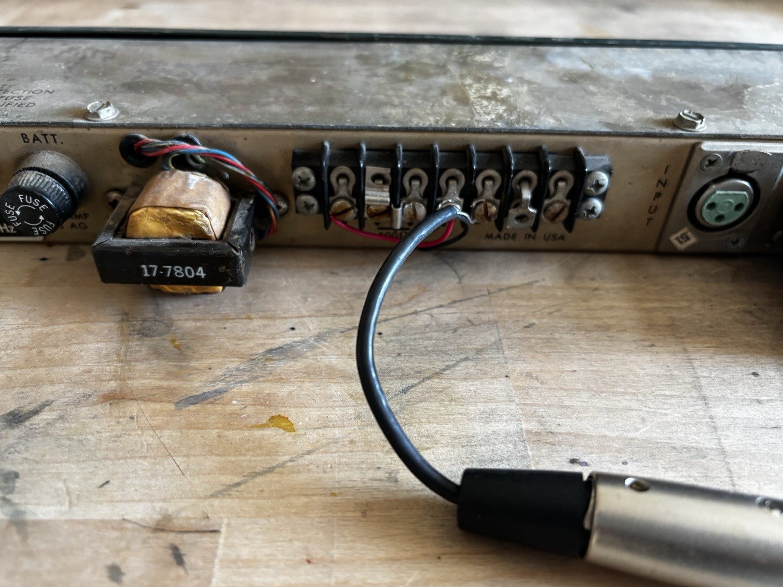 Altec 1589B Vintage Microphone Preamp