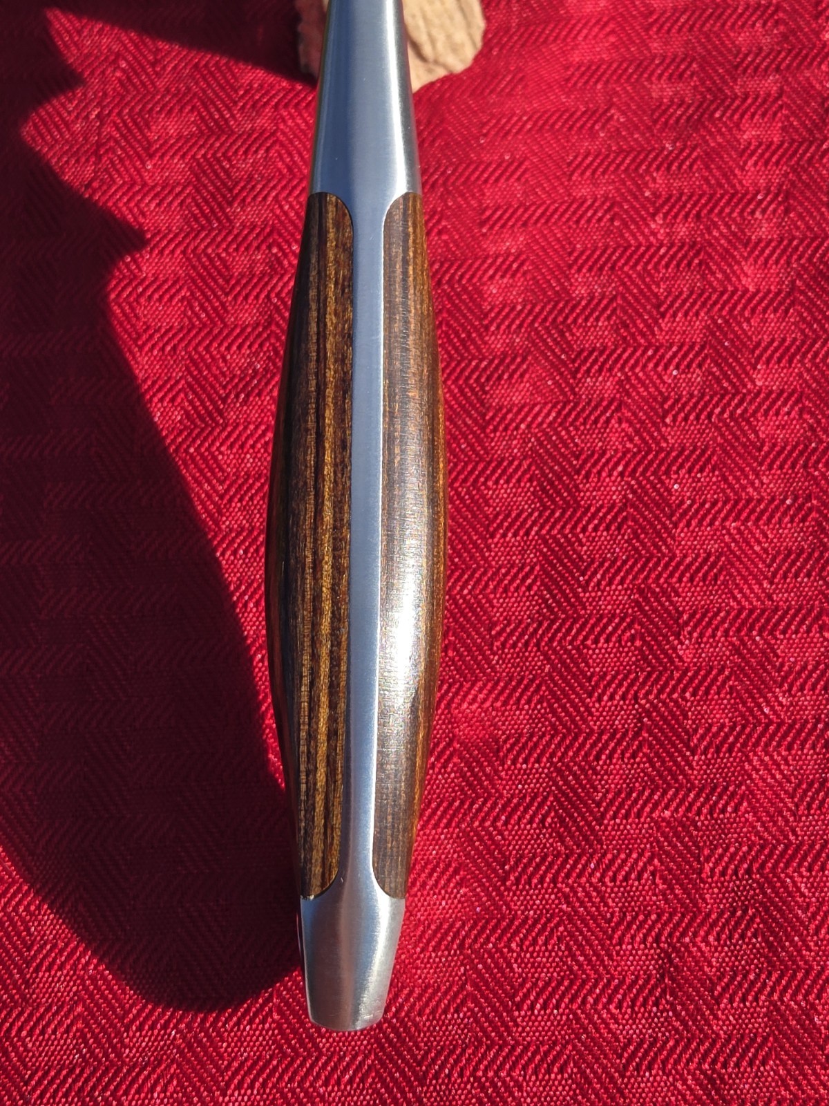 COLTELLO OLIVETTO Hunting Fixed Blade Hunter Knife Handle Italy UNUSED COND EXC