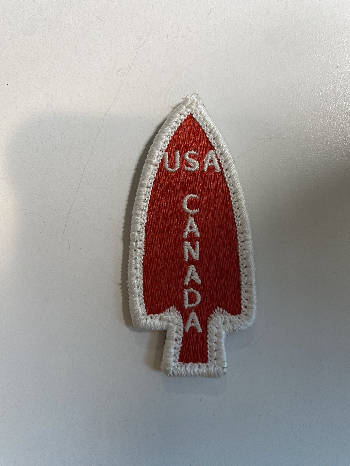 US Army 1st Special Service Force 1SSF USA Canada Color Patch With Hook Back