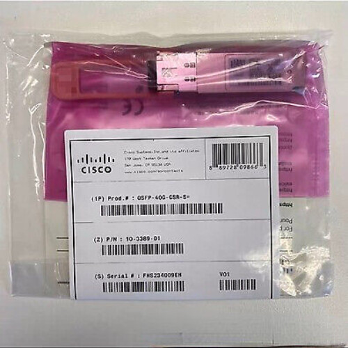 Cisco QSFP-40G-CSR-S 40G high-speed transmission optical module