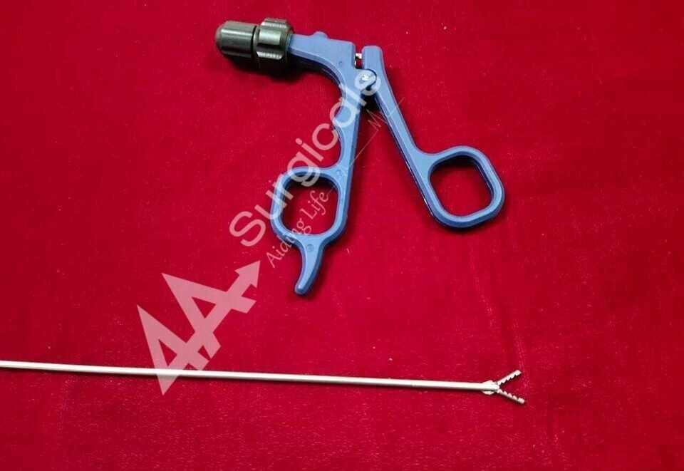 4A DETACHABLE HANDLE PCNL ALLIGATOR FORCEP GRASPER 7Fr 38cm LIGHTWEIGHT