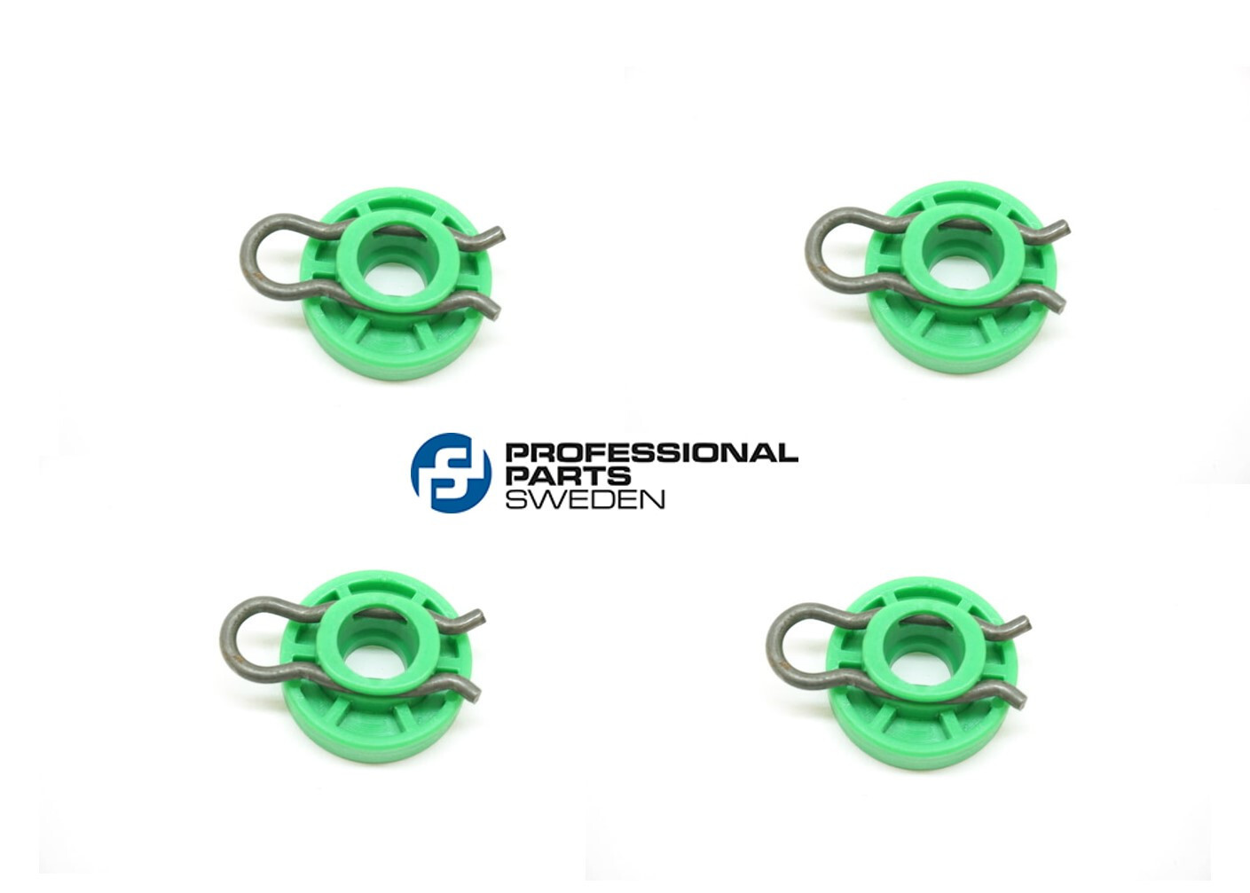 x4 Power Window Regulator Clip Roller Sliding Clips Kit Set for Saab - Pro Parts