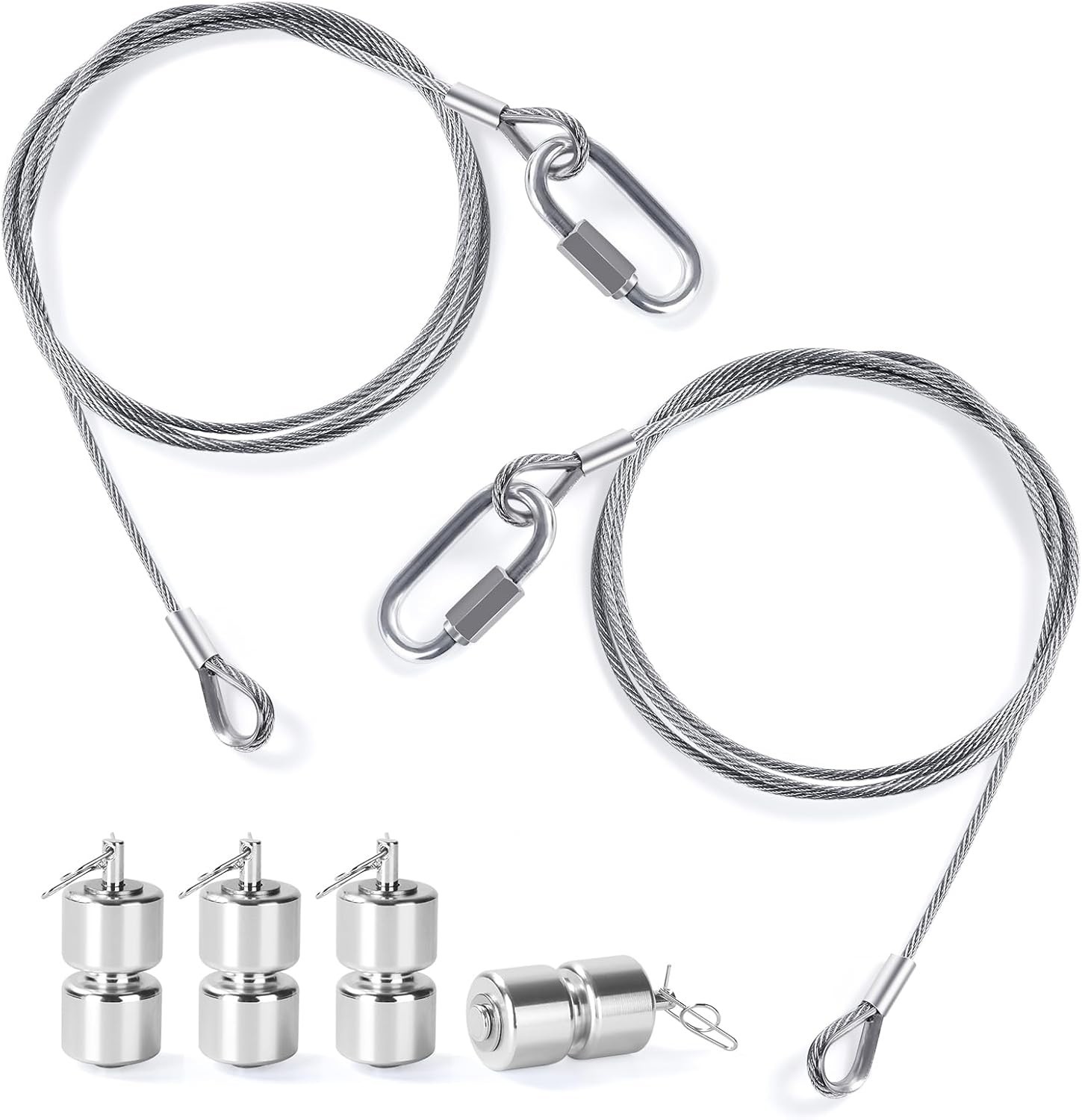 2Pcs Lift Cable Compatible with Gorilla Trailer Gate Assist EZ...