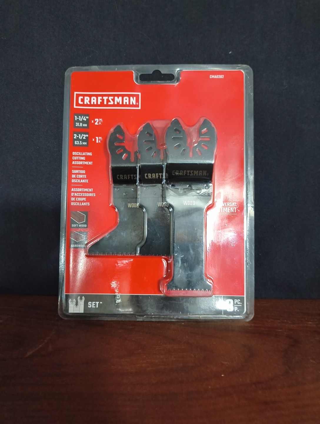 Craftsman Oscillating Tool Blades, 3-Piece Cutting Set Kit Assortment…