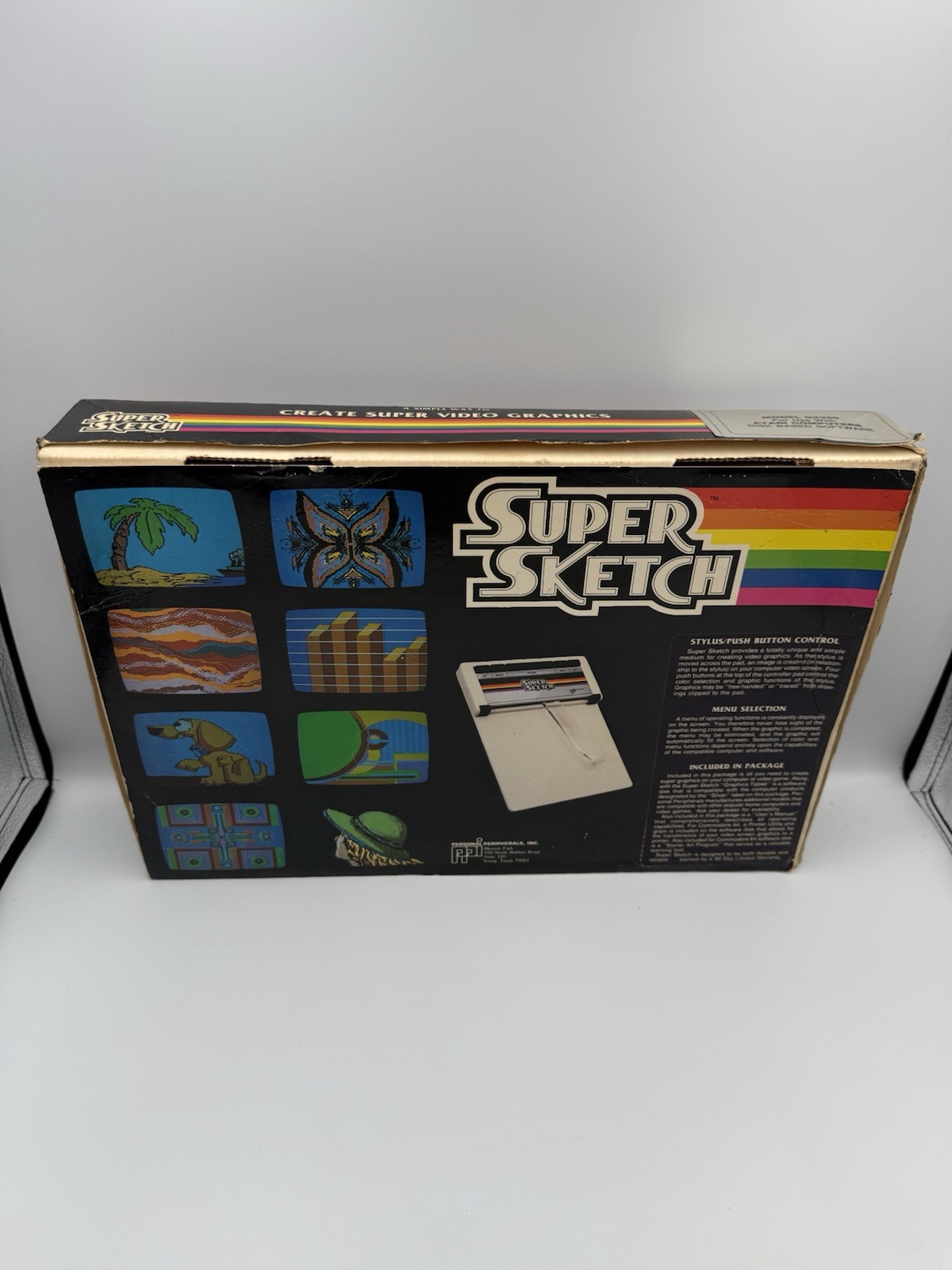 Personal Peripherals Inc. Super Sketch Wired Graphics Tablet for Commodore 64